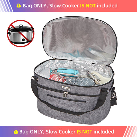 HOMEST bag top compartment ideal for utensils or recipes