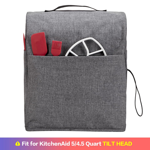 Top handle design makes slipping the cover on easy and tidy.