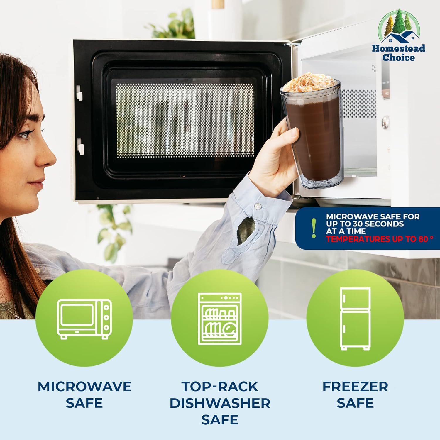 Homestead Choice great for camping, travel, and kitchen use