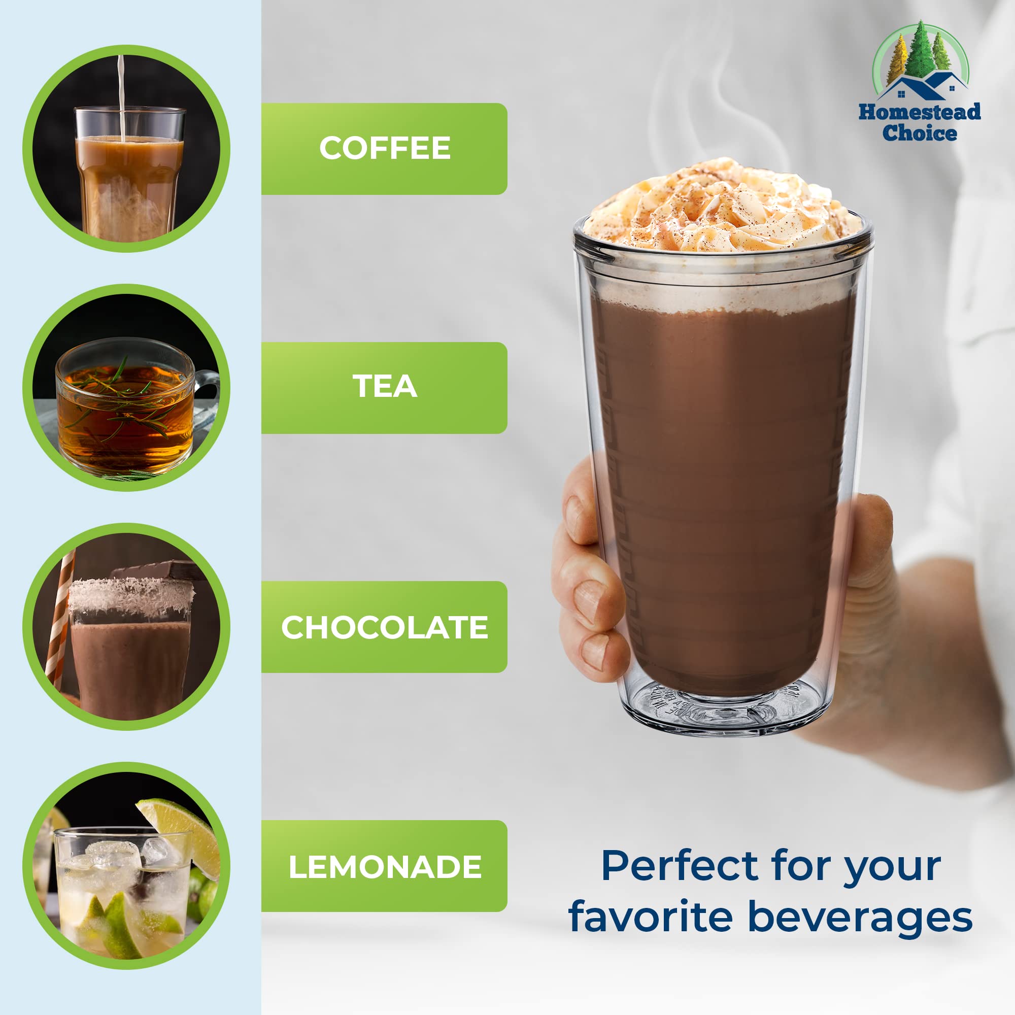 Homestead Choice gift-worthy tumbler set perfect for holidays