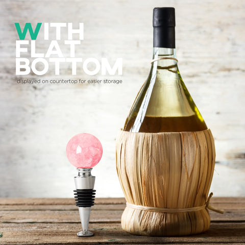 Homestia wine stopper fits all bottle types for versatile use