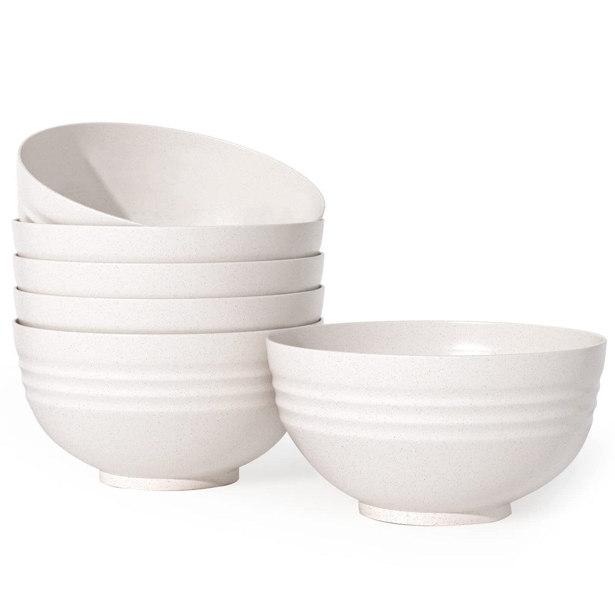 Homestockplus 34oz big soup bowl ideal for hearty meals; BPA-free.