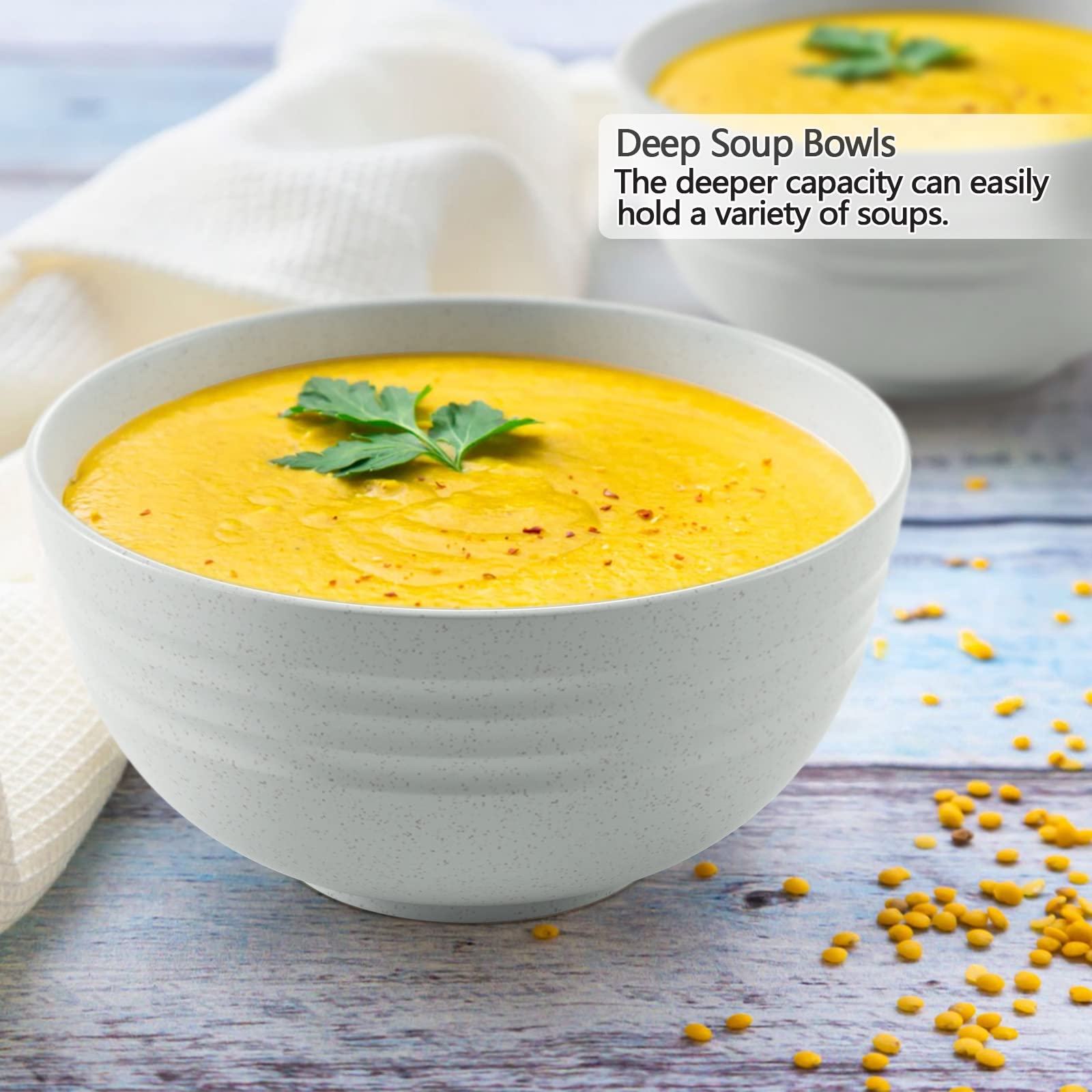Homestockplus dishwasher safe bowl easy cleanup after meals.
