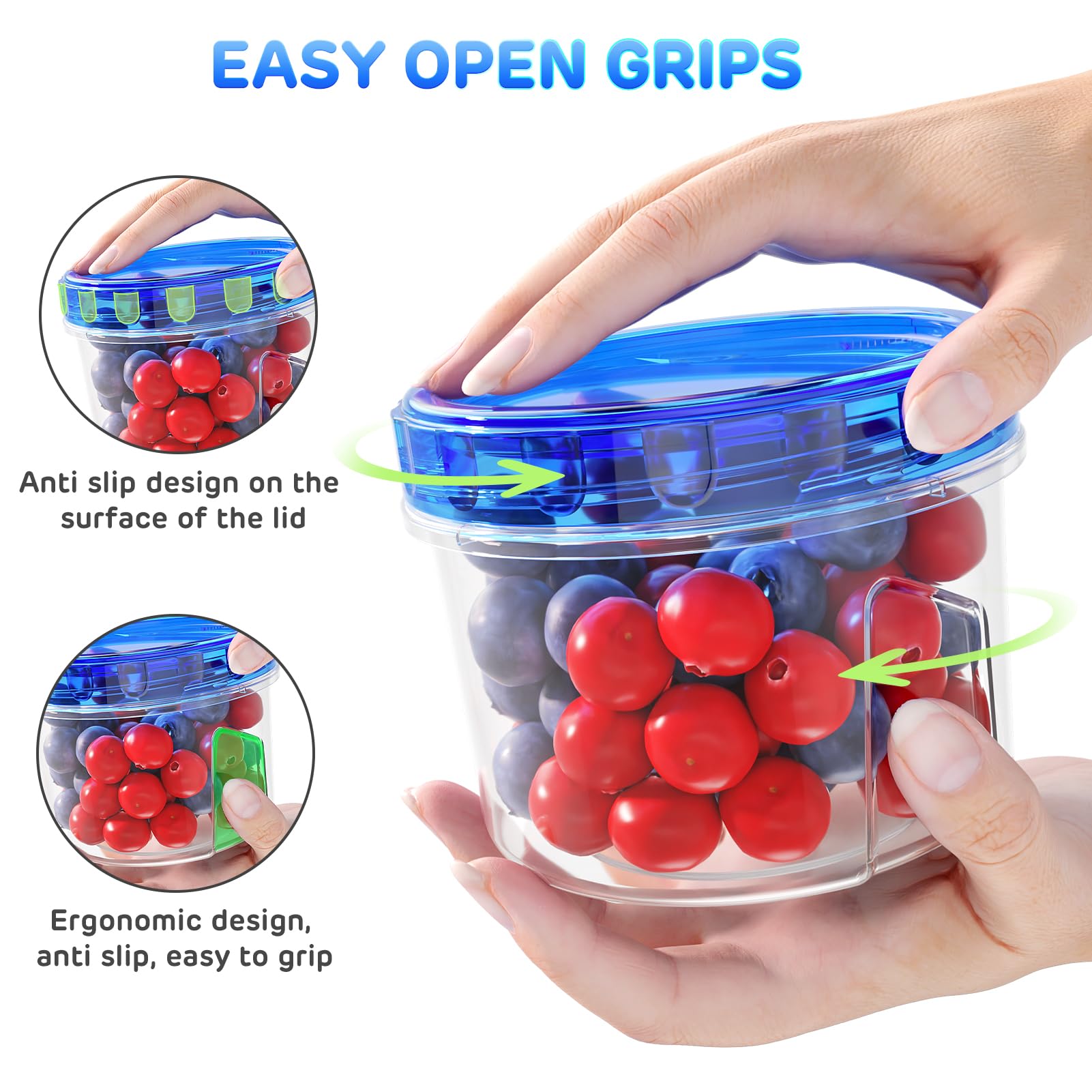 HOMETALL BPA-free microwave safe containers for versatile kitchen use