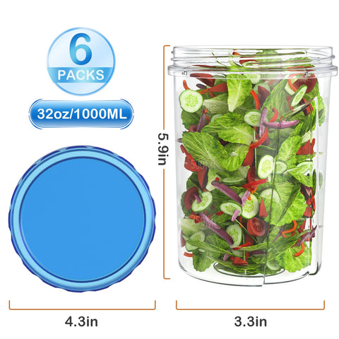 HOMETALL clear-bottom freezer container shows contents at a glance