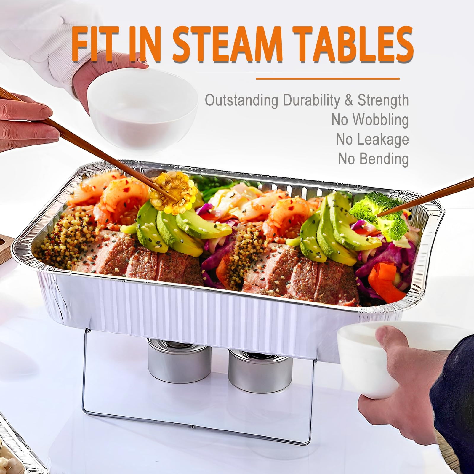 Homewarm 9x13 pans ideal for cooking, grilling, storing, and transporting food.