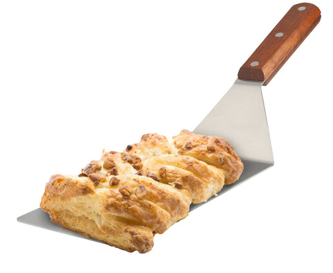 Homi Styles ergonomic griddle spatula for precise lifting and flipping