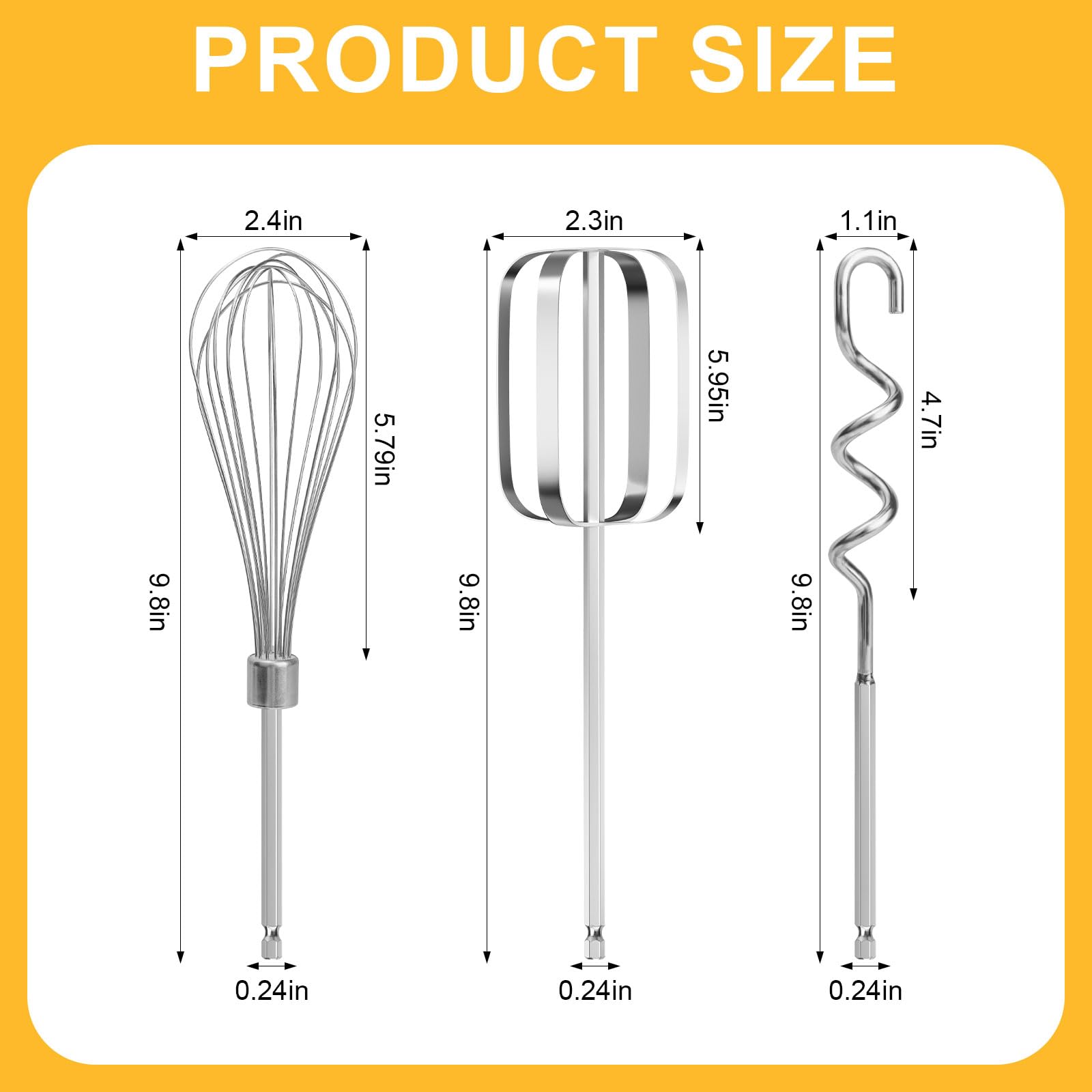 Homicozy dough hook attachment provides smooth kneading for doughs.