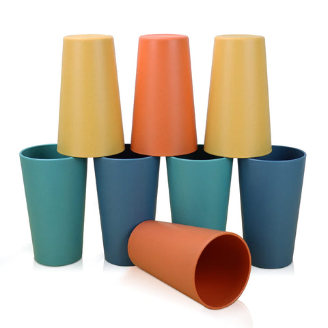 Homienly dishwasher-safe cups for easy cleaning after meals