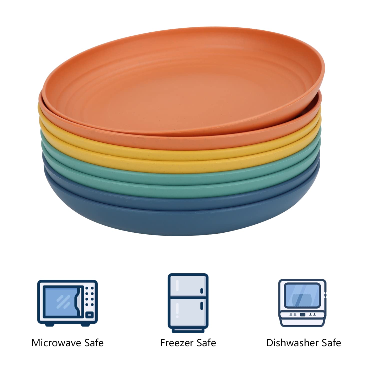 Kids using sturdy Homienly plates during a meal, showcasing safety and durability.
