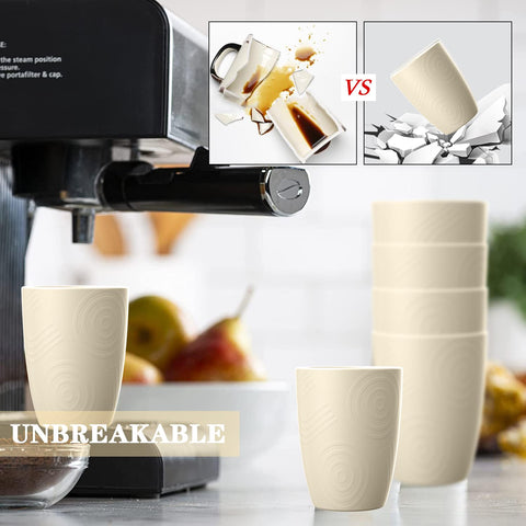 Homienly microwave-safe wheat straw cups, versatile for reheating beverages.