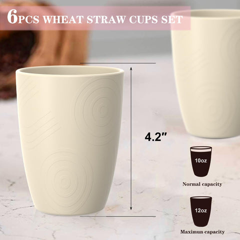 Homienly beige unbreakable cups provide a safe alternative to fragile glass for kids.