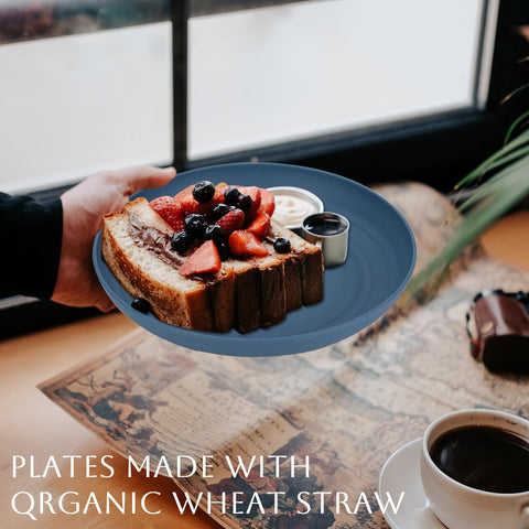 Homienly dishwasher-safe plates offer easy cleanup after meals.