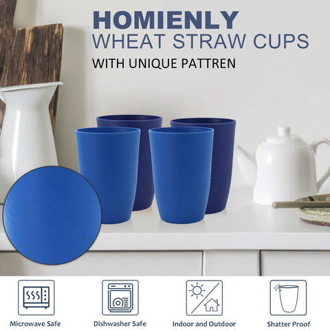 Homienly dishwasher-safe cups for quick cleaning