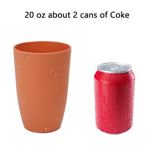 Homienly Wheat Straw Cups unbreakable design for safe, spill-resistant use.