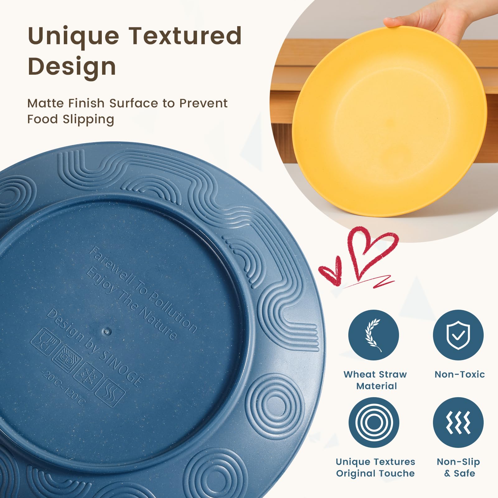 Homienly 26oz cereal bowls with ample capacity and sturdy feel.