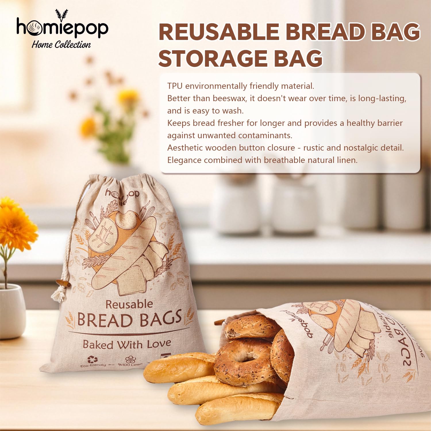 HomiePop gift-ready packaging makes a thoughtful present for bakers.