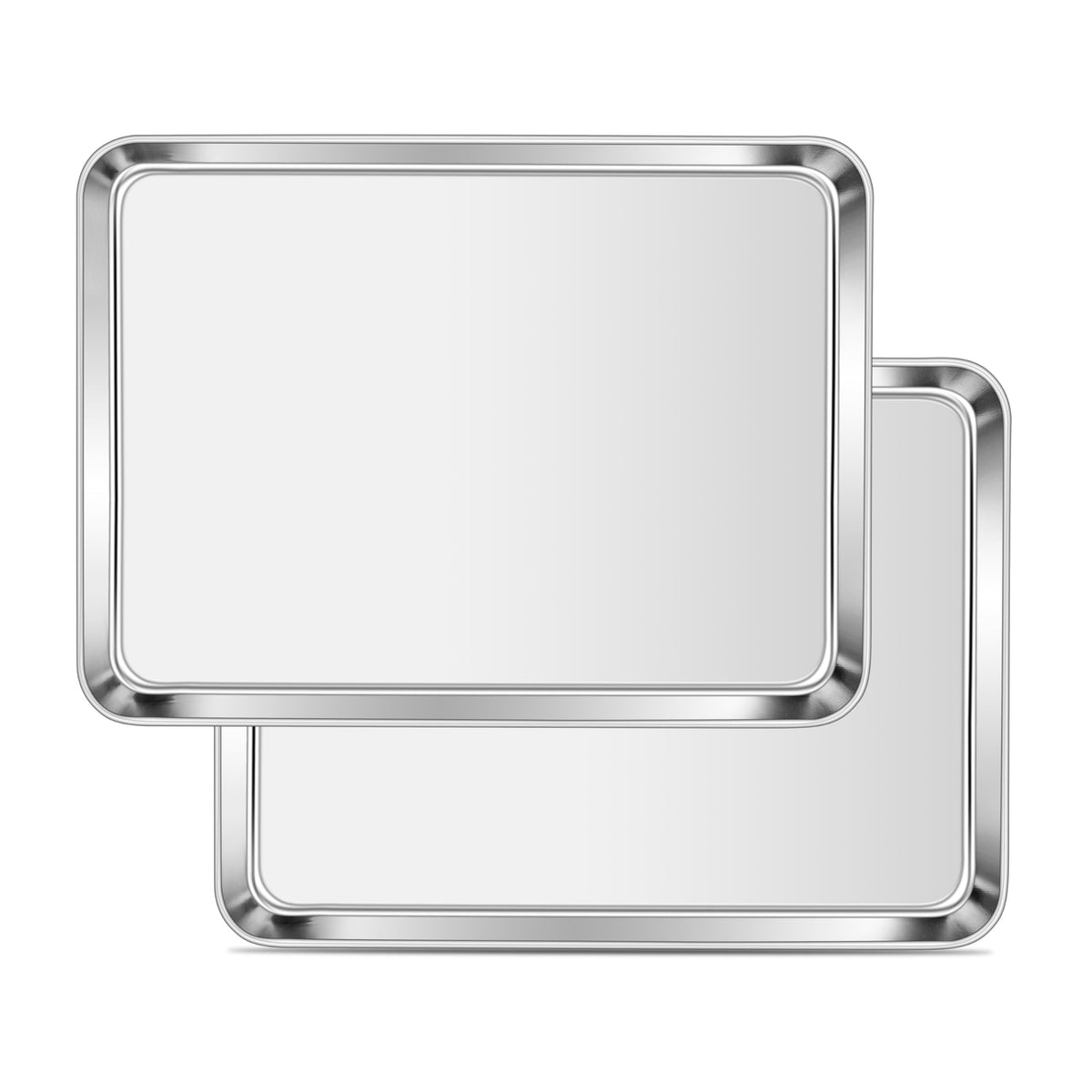 Homikit baking sheet 10x8 stainless steel, durable and rustproof for everyday baking.