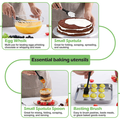 Homikit utensils are dishwasher-safe for quick cleanup after meals.