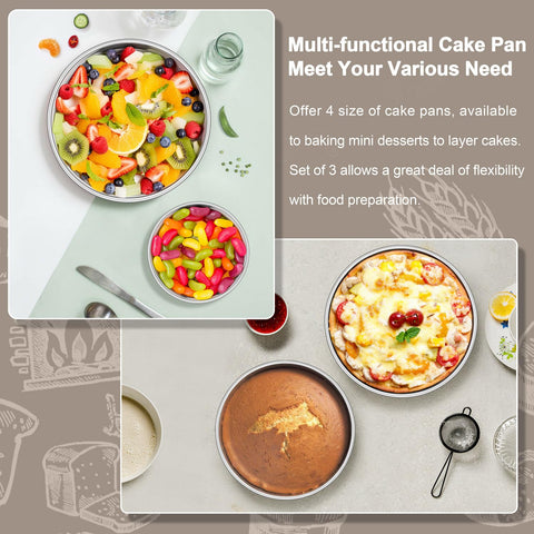 Dishwasher-safe design helps maintain shine and easy cleanup for Homikit pans.