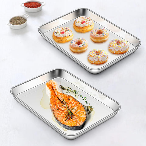 Homikit mirror finish surface provides quick food release and easy cleaning.
