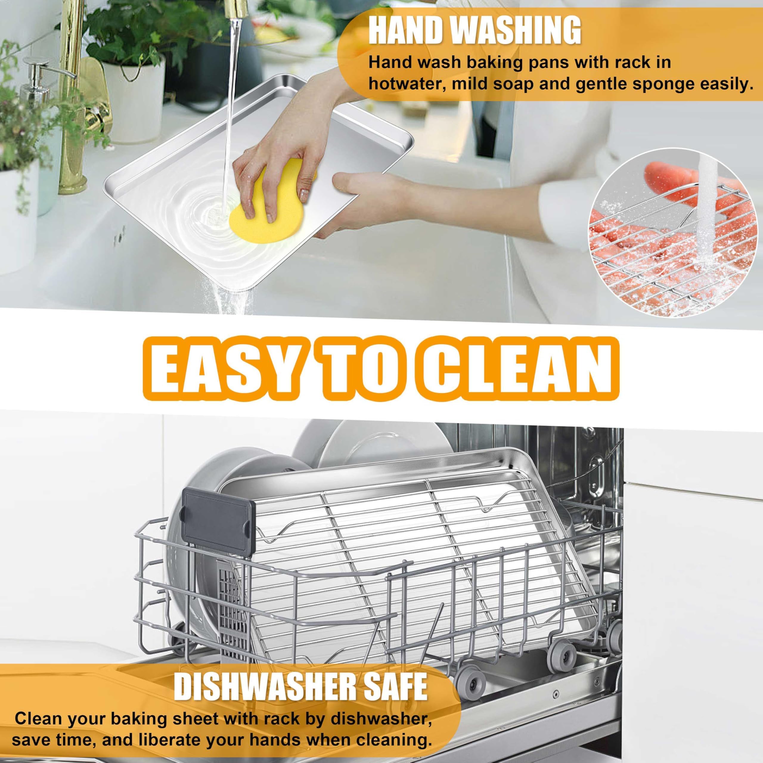 Homikit mirror-polish finish for easy cleaning in dishwasher