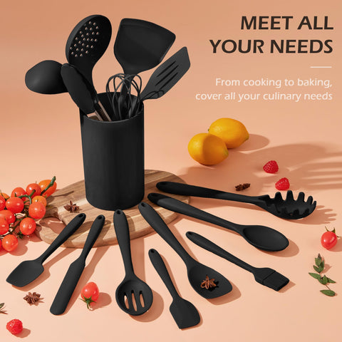 Homikit silicone utensil set is a thoughtful kitchen gift.