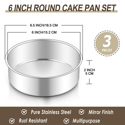 Smooth rolled edge offers comfortable grip when handling the pan.