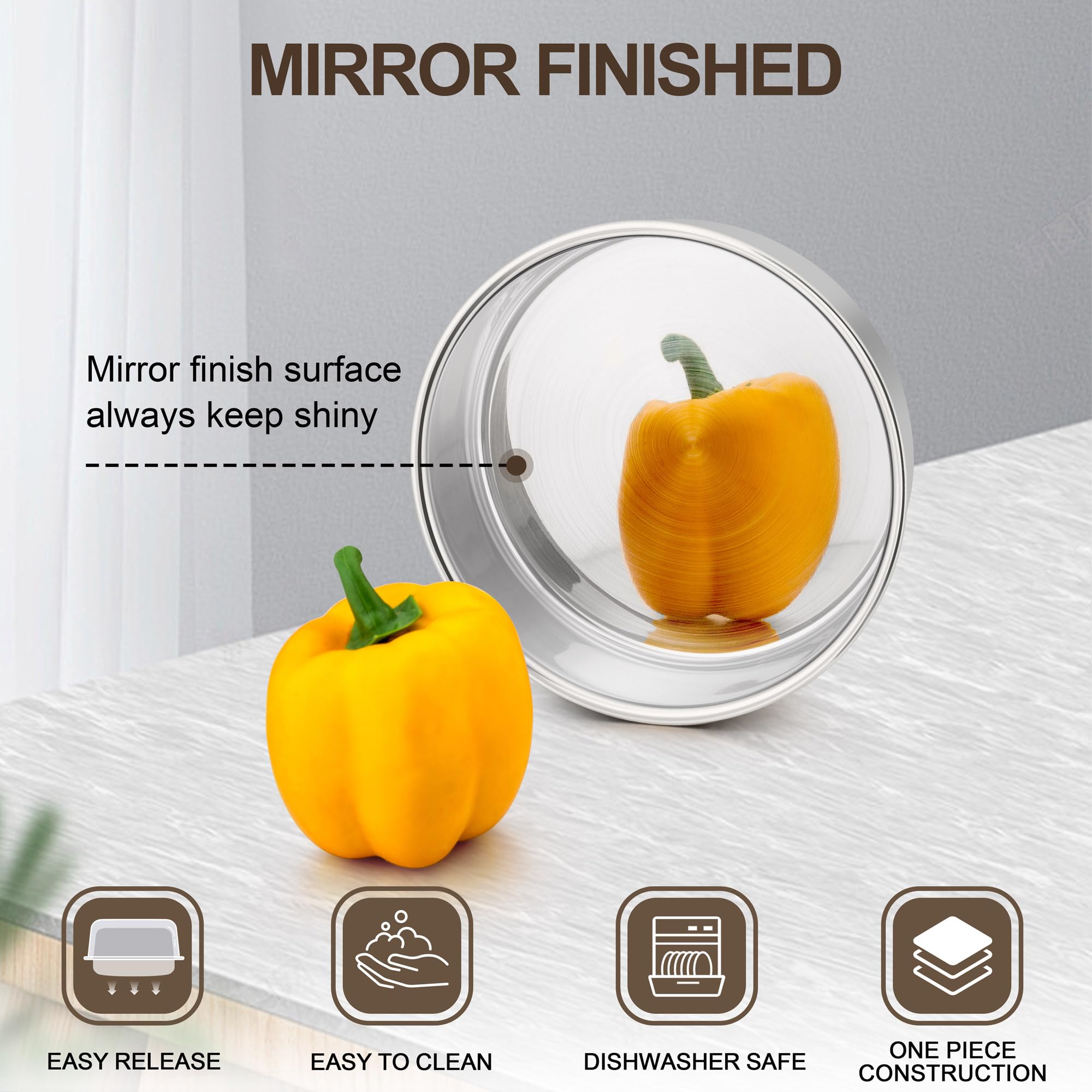 Ideal for creating three-tiered cakes and desserts with Homikit.