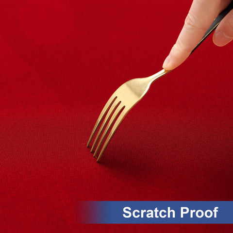 Homing rectangle table cloth cover is designed to fit 6-foot folding tables.