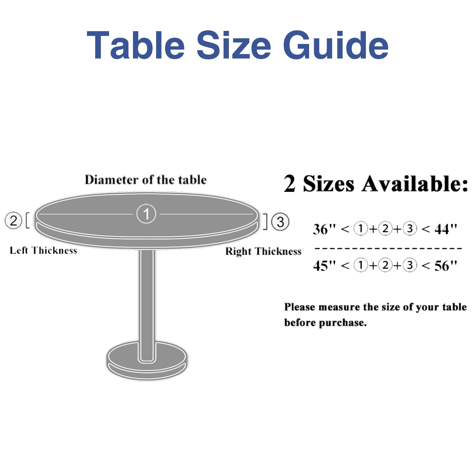 Homing round tablecloth ideal for picnics, parties and camping setups.