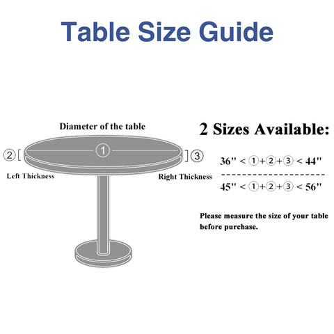 Homing round tablecloth ideal for picnics, parties and camping setups.