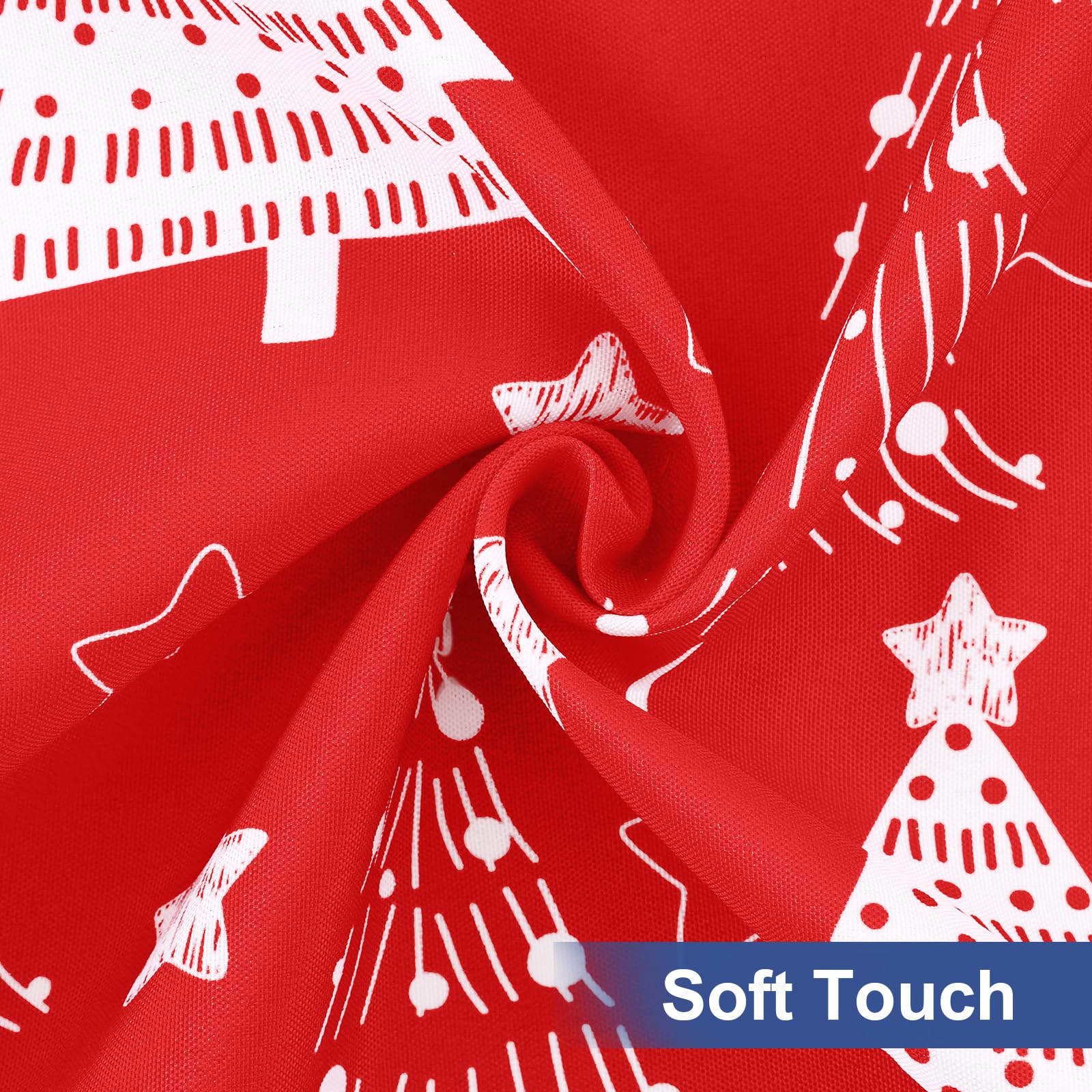 Homing round tablecloth waterproof coating prevents spills from soaking through.