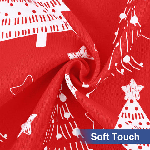 Homing round tablecloth waterproof coating prevents spills from soaking through.