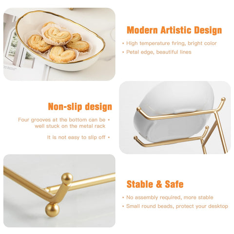 HOMKULA compact stand on counter keeps fruit organized