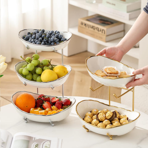 HOMKULA large porcelain bowl for fruit and desserts