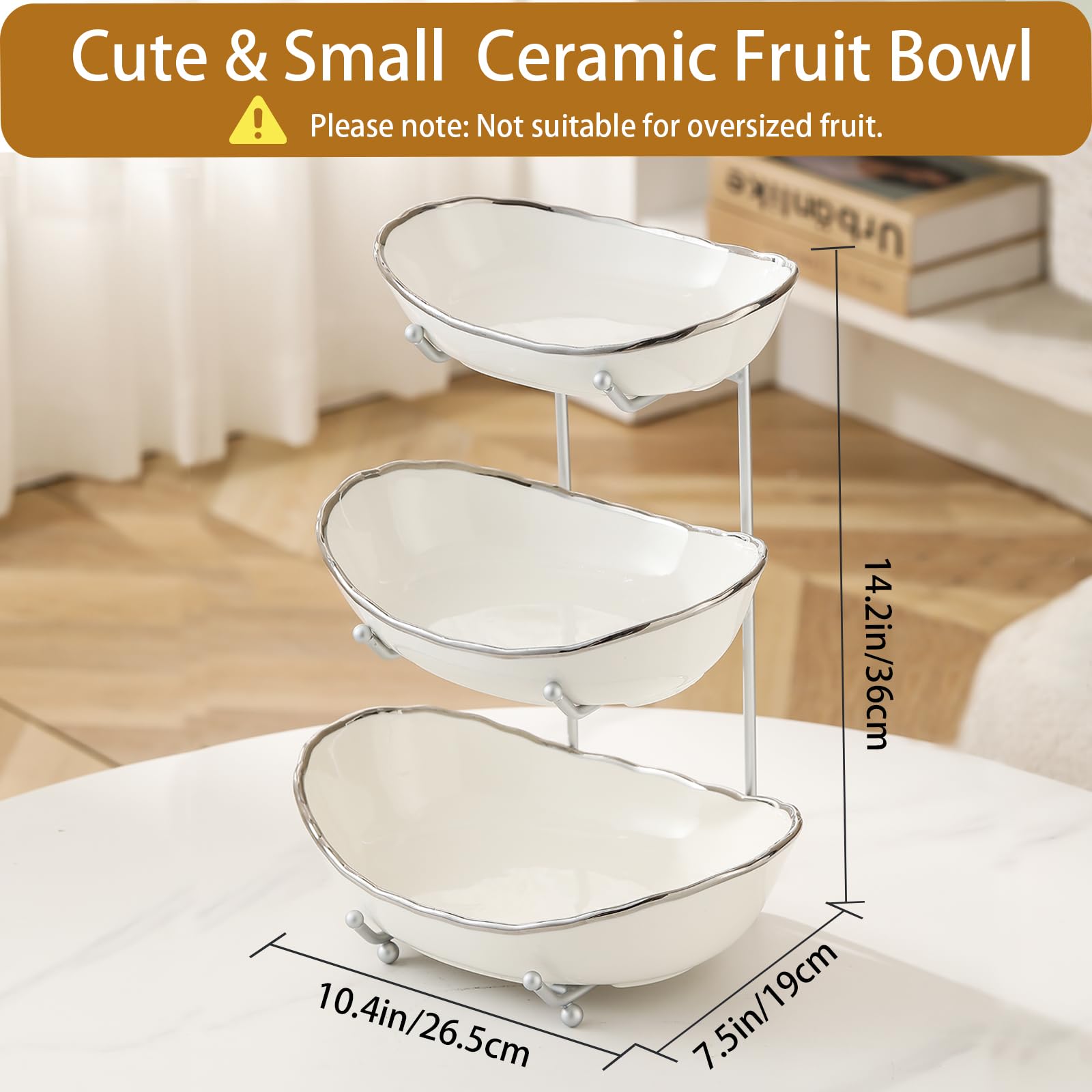 HOMKULA medium porcelain bowl for candies or desserts