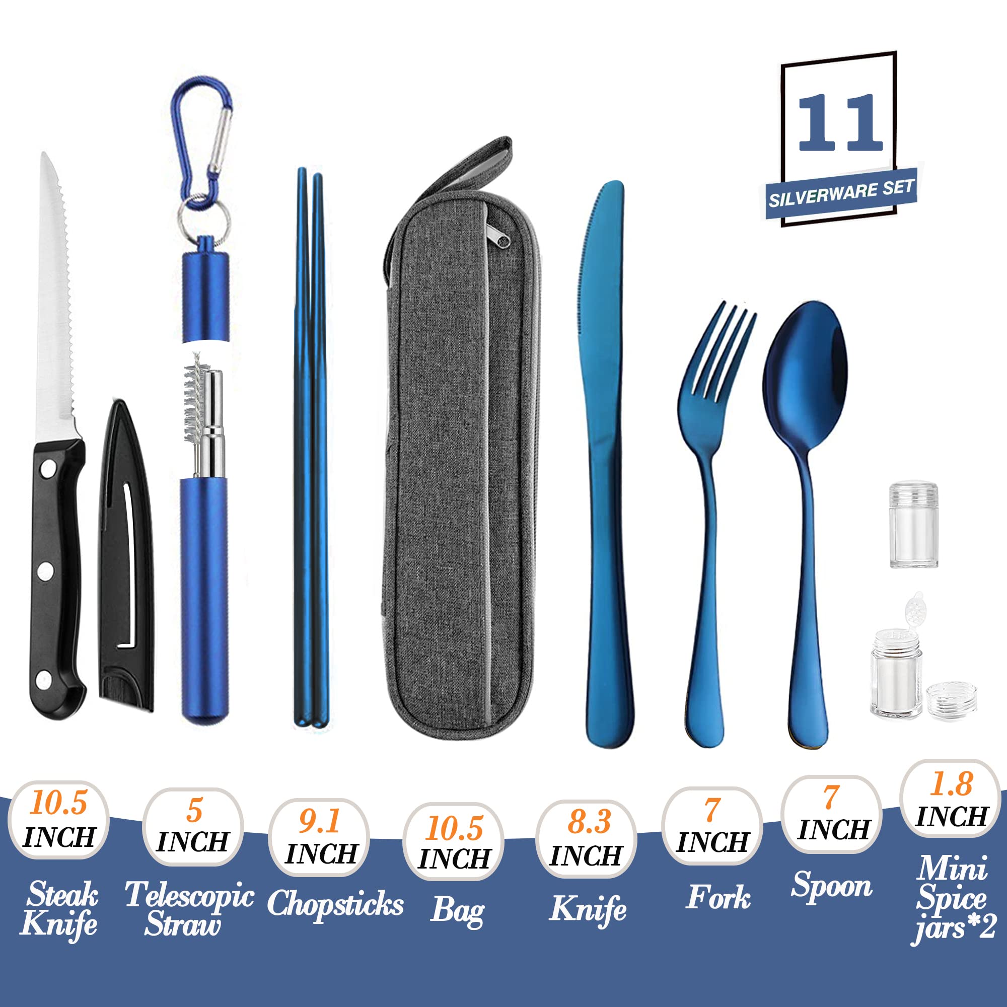 Hommaly steak knife with sheath, secure blade for safe camping meals.