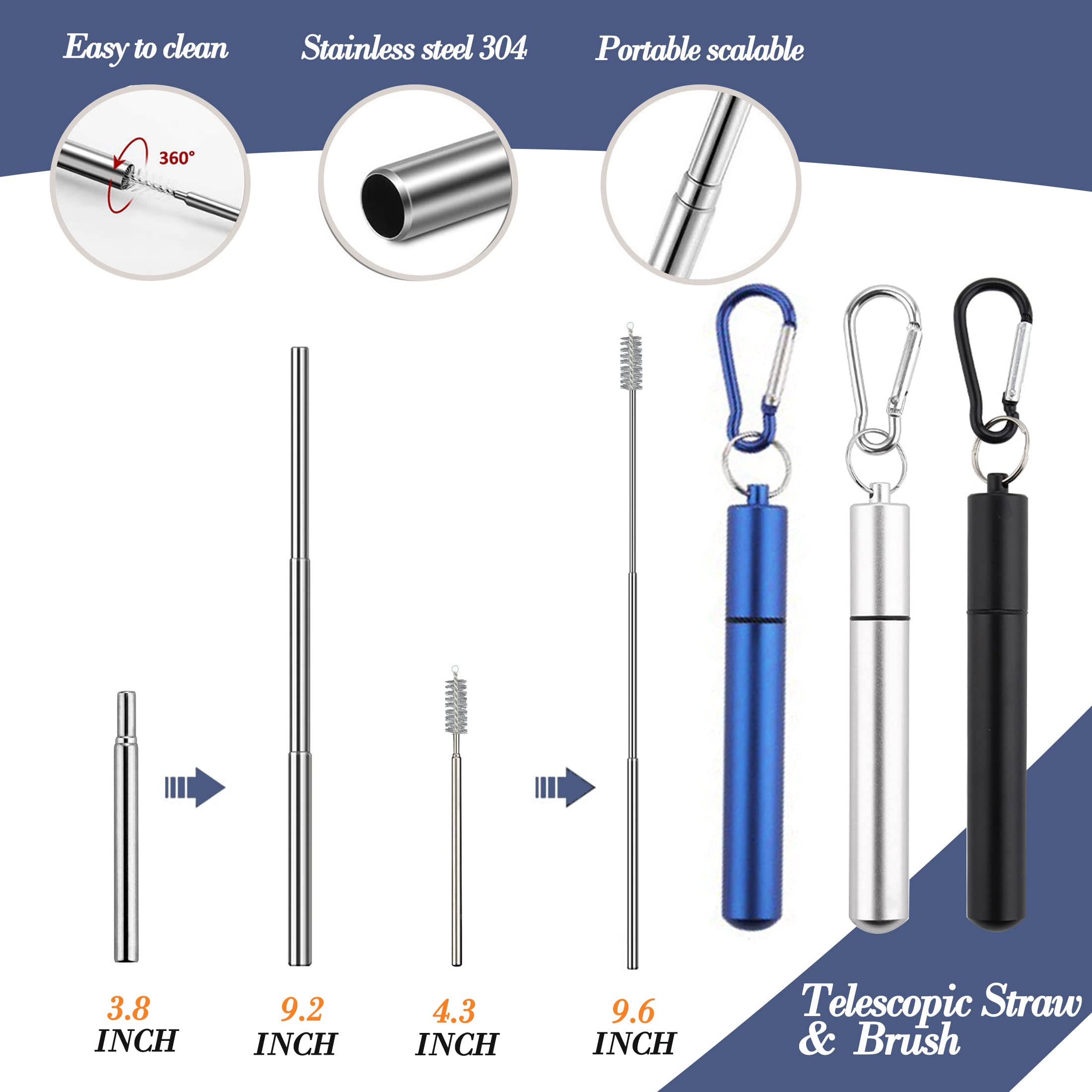 Hommaly zipper bag keeps utensils organized and ready.