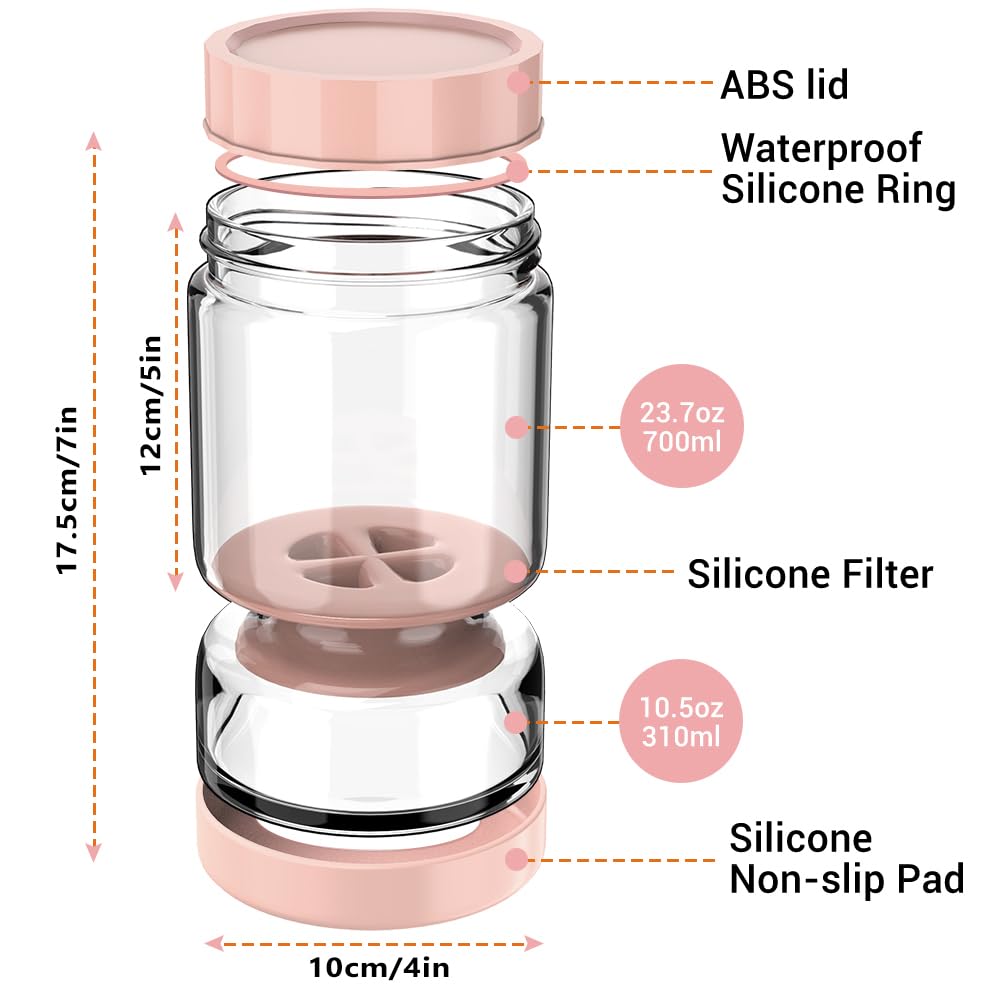 Homnoble silicone base provides non-slip stability on surfaces.