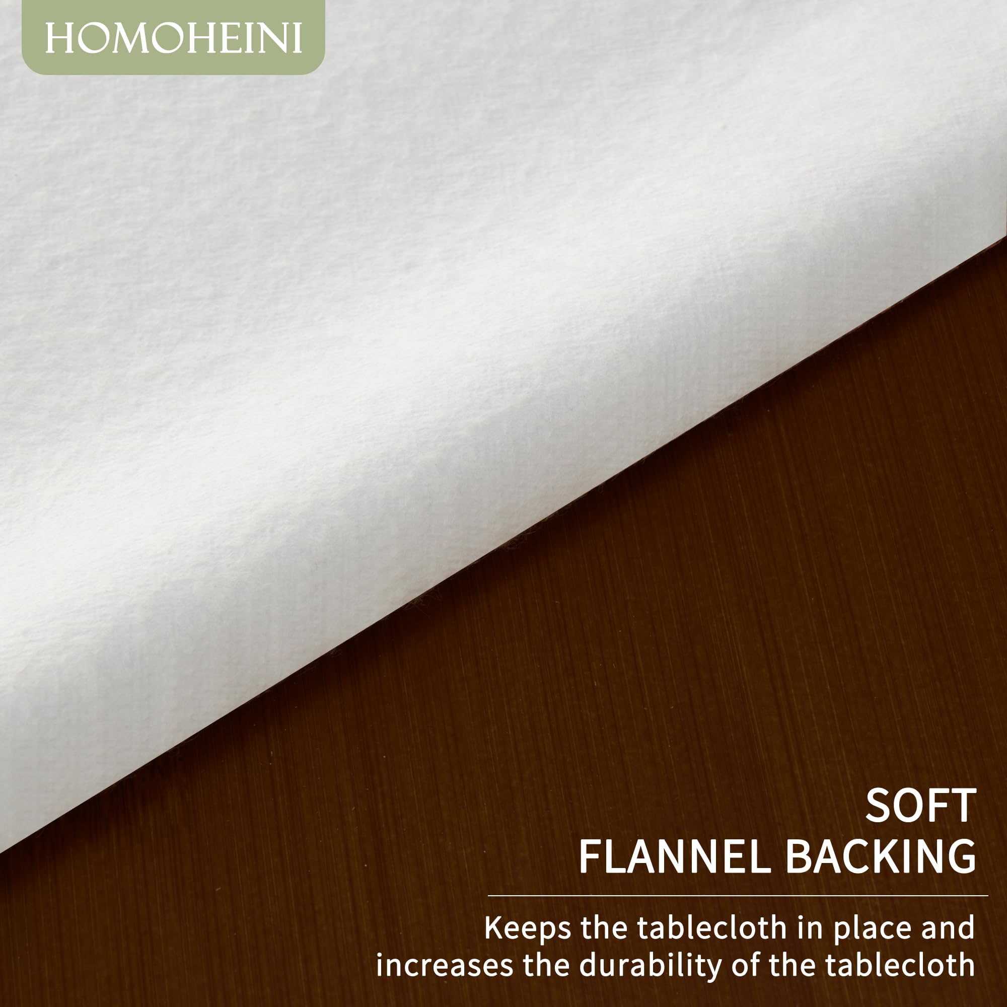HOMOHEINI outdoor-ready table cloth for picnics and camping meals.