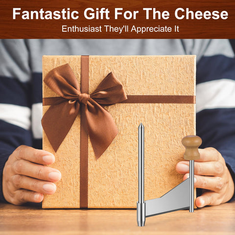 Homoyoyo Cheese Curler Wheel works with cheese wheels for flowers or slices.