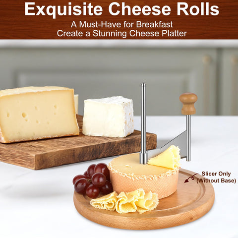 Homoyoyo Cheese Curler Wheel elevates plating for restaurants and cafes.