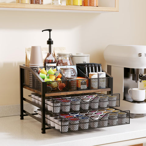 Homsorout gift-ready organizer is a thoughtful add-on for coffee lovers.