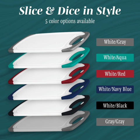 HOMWE cutting board BPA-free polypropylene surface for safe daily use