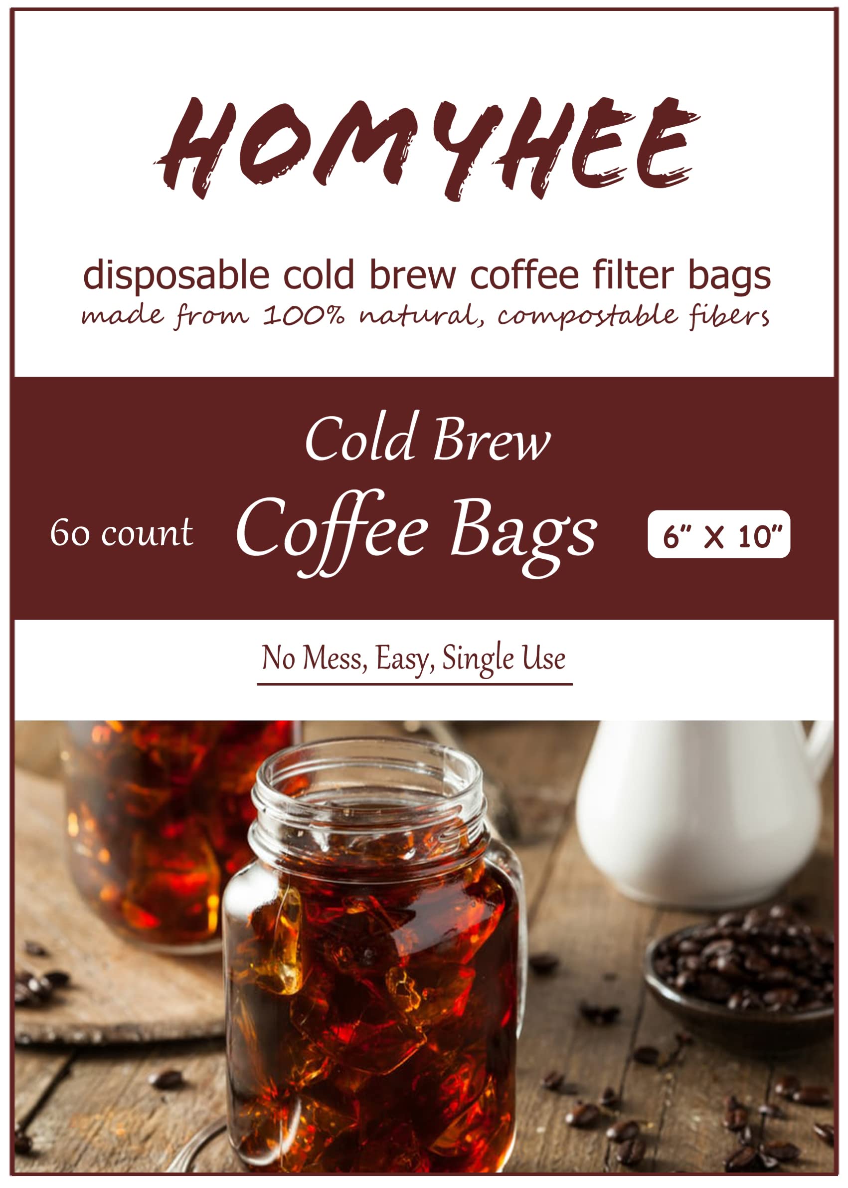 HOMYHEE bags designed for commercial use in cafes and events.