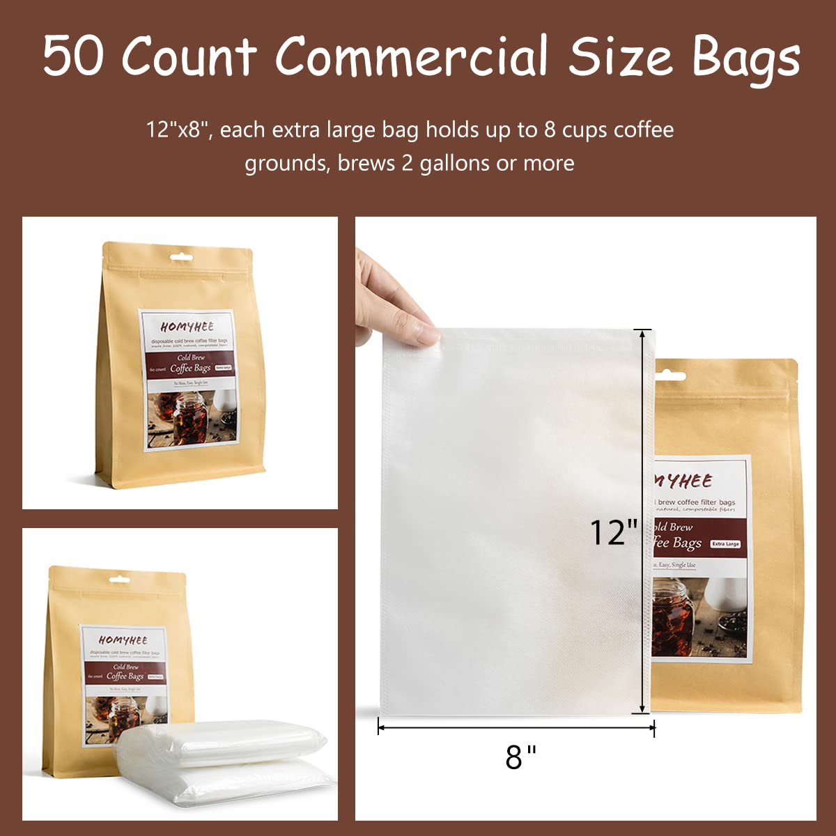 Concentrate stored in fridge after brewing with HOMYHEE bag.