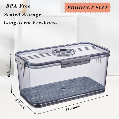 Honbuty bread box air valve for controlled air circulation