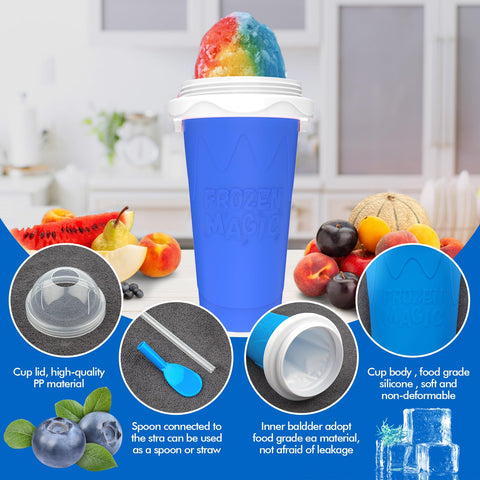 Honbuty Slushie Cup DIY flavors at home and customize beverages.
