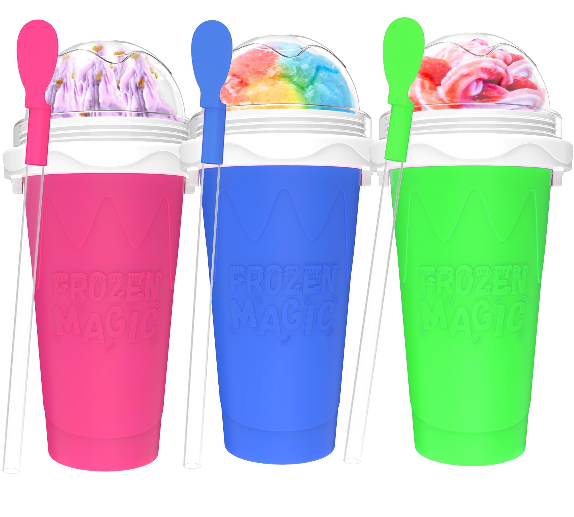 Honbuty Slushie Cup with freeze layer for fast, flavorful icy beverages.